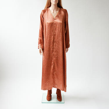 70s CHRISTIAN DIOR kaftan dressing gown 