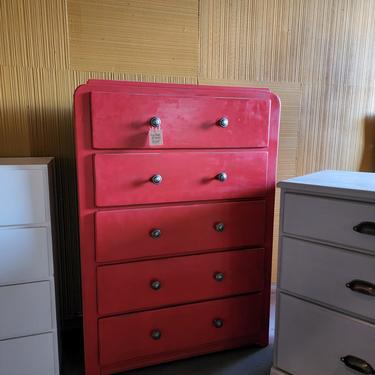 Red Chest Of Drawers