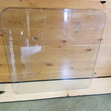 Glass tabletop with rounded corners 24 x 24