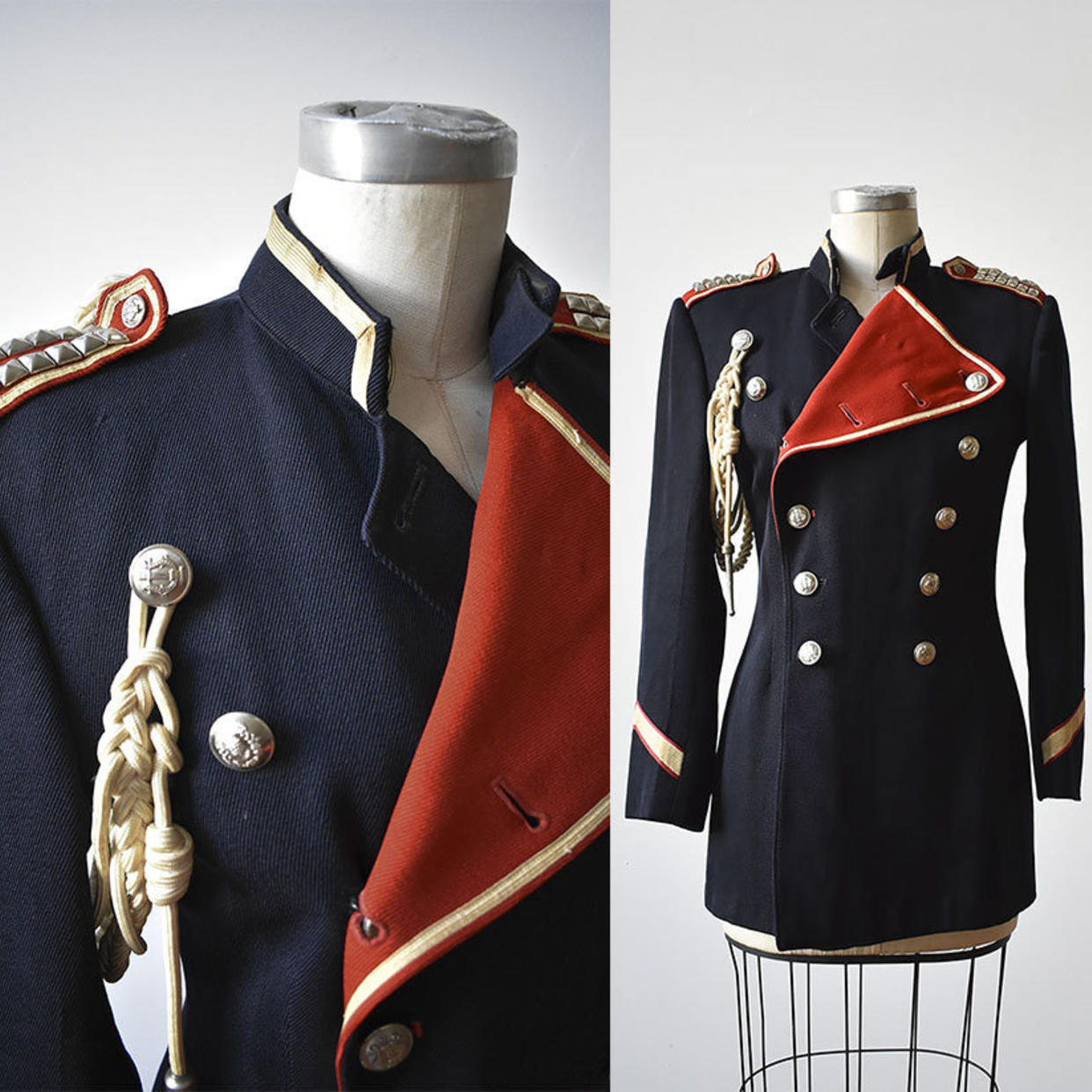 Jacket State Band Vintage Marching Band Jacket / Military Jacket / Band Leader | Milk ...