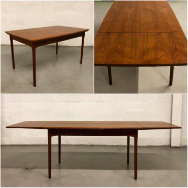 Danish Modern Refectory Dining Table 