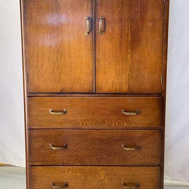 Free and Insured Shippig Within US - Vintage Retro Dovetail Drawers Cabinet Storage Dresser Armoire 
