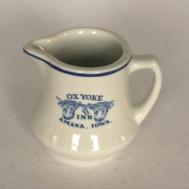 vintage ox yoke inn creamer amana iowa restaurant ware 