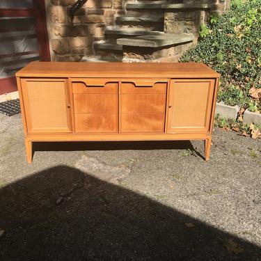 basic witz sideboard with cane front doors
