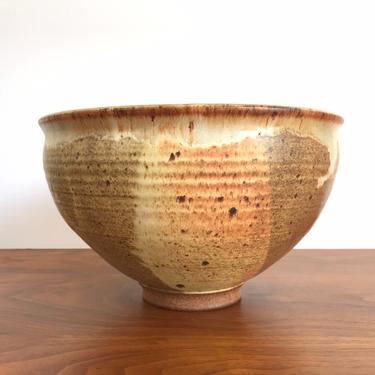 Dot Kimura Large Studio Pottery Bowl - San Diego Allied Craftsmen 
