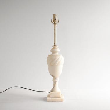 Vintage Marble Table Lamp 