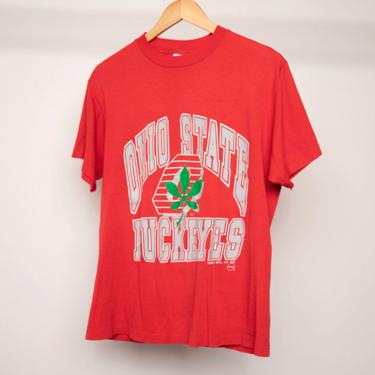 vintage 1990s OHIO STATE BUCKEYES thin soft vintage t-shirt College Football -- size small 
