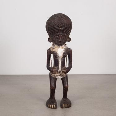 Carved African Chokwe Tribe Angolan Figure