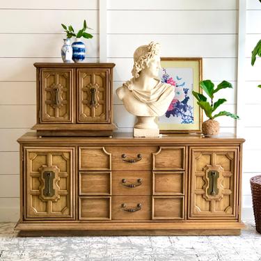 Customizable Vintage Boho Credenza/Buffet - Choose Any Color From Any Brand 