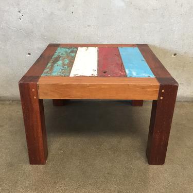 Reclaimed Wood Teak Table