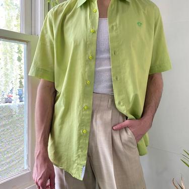 90s Versace Lime Shirt