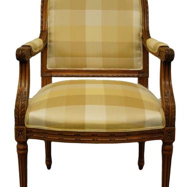 Fairfield Furniture Louis Xvi Country French Upholstered Accent Arm Chair 