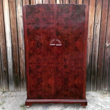 English armoire, rosewood and mahogany #vintage #antique #petworth #washingtondc #dc