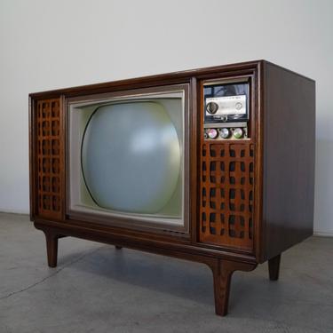 Mid-century Modern RCA TV Console 