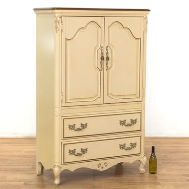 Bassett French Provincial Armoire 