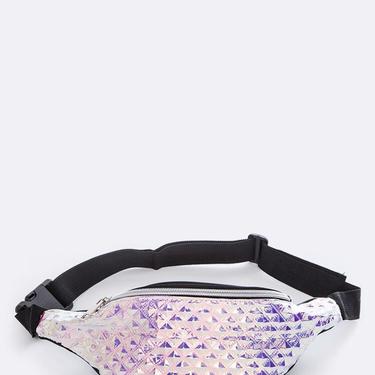 Embossed Holographic Fanny