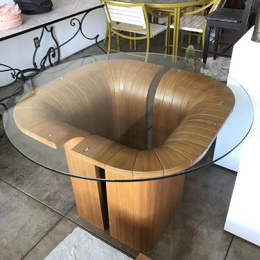 Unique Vintage Split Bentwood Table Base