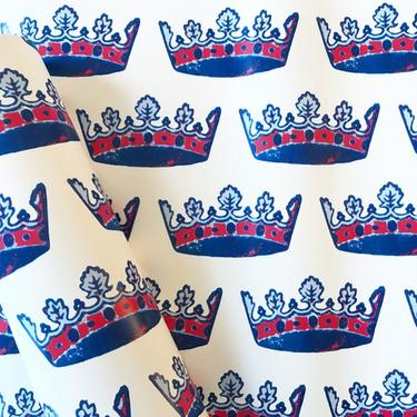 Tiaras in Red, White and Blue Wallpaper
