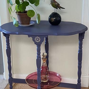 1940’s Side Table Painted in Plum