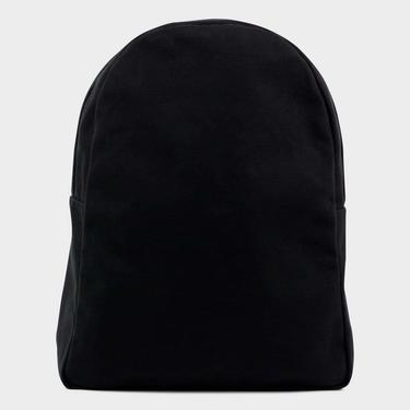 BLK PINE Simple Backpack Black Canvas