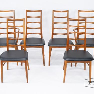 Set of 6 'Lis' Koefoed Hornslet Dining Chairs