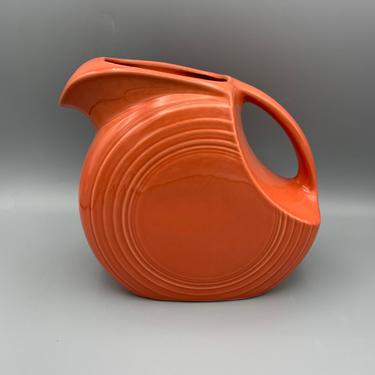 Fiestaware disc pitcher 