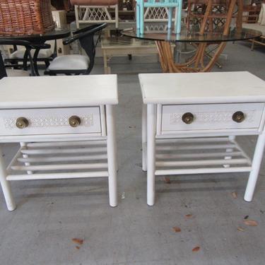 Petite Pair of Side Tables