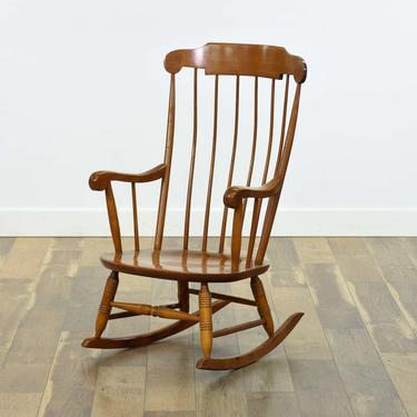 Comb Back Windsor Rocking Chair