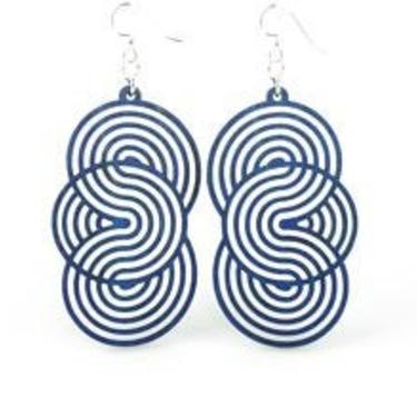 Seamless Circles - Lightweight - Eco Friendly Earrings 