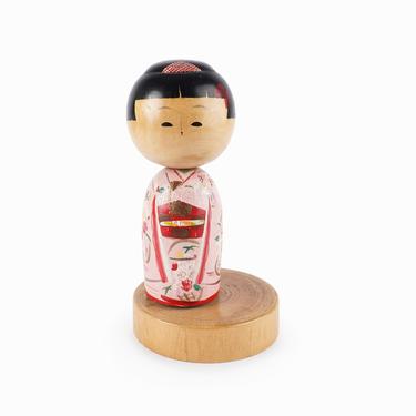 Japanese Kokeshi Doll Wooden 