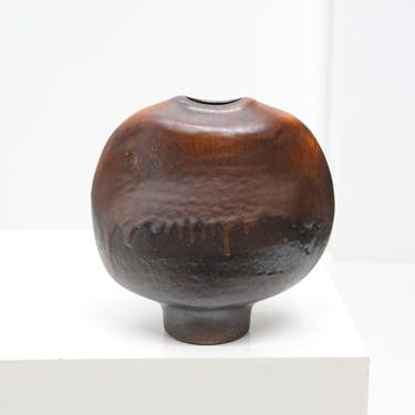 Large Pinched "Objeckt" Vase - Heiner Balzar, Steuler, c. 1960s