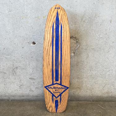 Vintage Mustang Skateboard by Duro