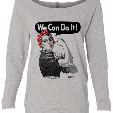 Rosie the Riveter - Women's 3/4-Sleeve French Terry Shirt