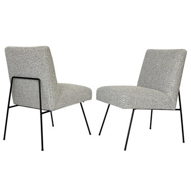 Pair Allan Gould Style Lounge Chairs
