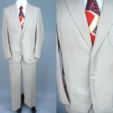 1930s NRA LABEL Palm Beach Suit | Vintage 30s As Is Single Breasted Suit | Size 38 