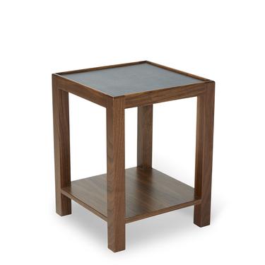 Square Narrow Side Table - Wide