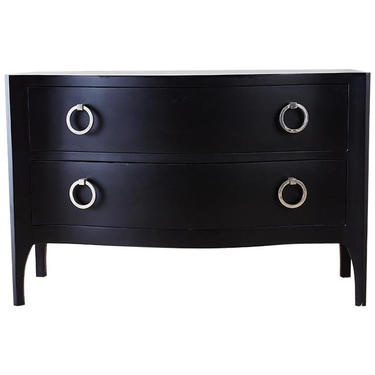 Scala Luxury Trapu Lacquered Bow Front Chest by ErinLaneEstate