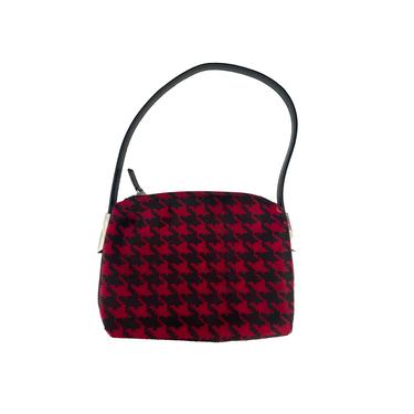 Dolce & Gabbana Red Houndstooth Mini Bag