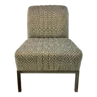 Thomasville Gray Mercedes Slipper Chair