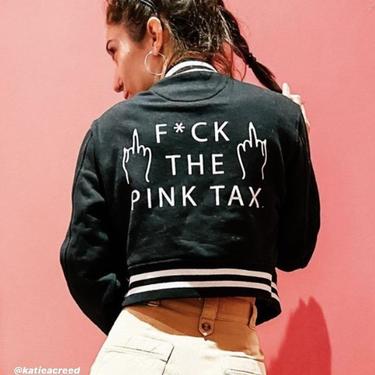 F*ck The Pink Tax Cropped Jacket