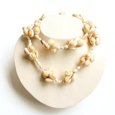 Vintage Seashell Beaded Necklace