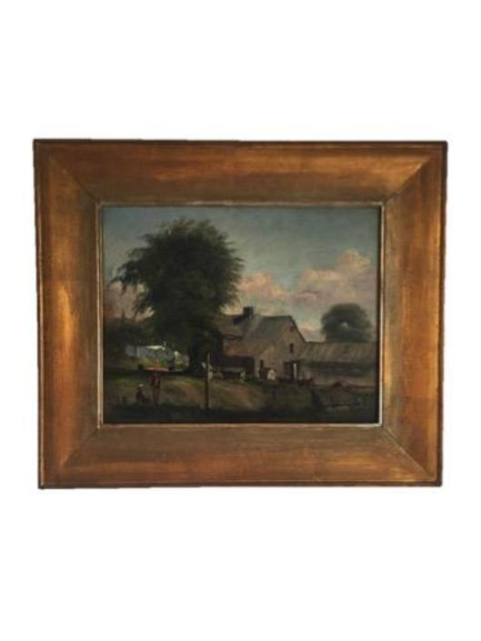 Original Rural Countryside Painting