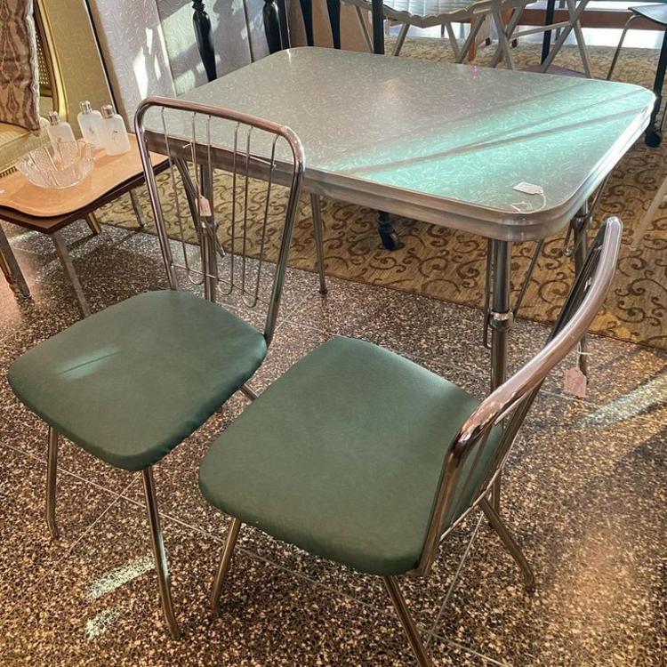 Two retro chairs, 