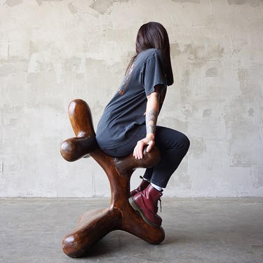Biomorphic Sculptural Chair 