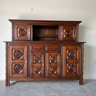 French Country Breton - Style Buffet Sideboard 