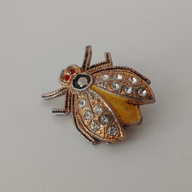 Vintage Beetle Pin, Brooche, circa 30's 