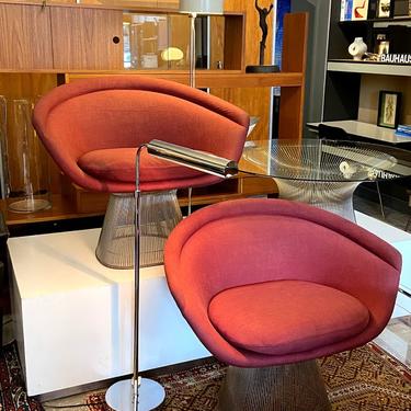 Mid Century Iconic Lounge Chairs by Warren Platner for Knoll International