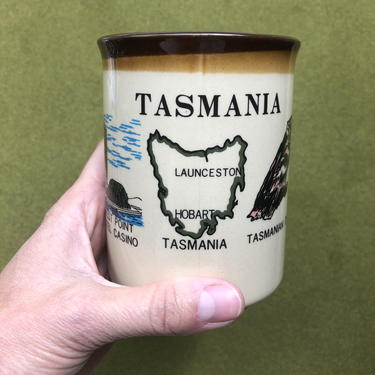 1970s Tasmania Souvenir Mug 