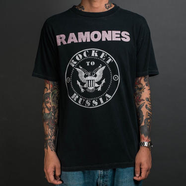 Vintage 90’s Ramones Rocket to Russia T-Shirt 