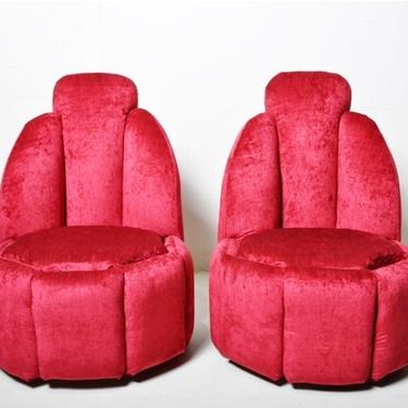Pair of Hungarian lounge Chairs